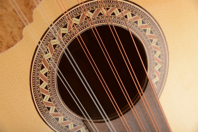 Rosette type guitare